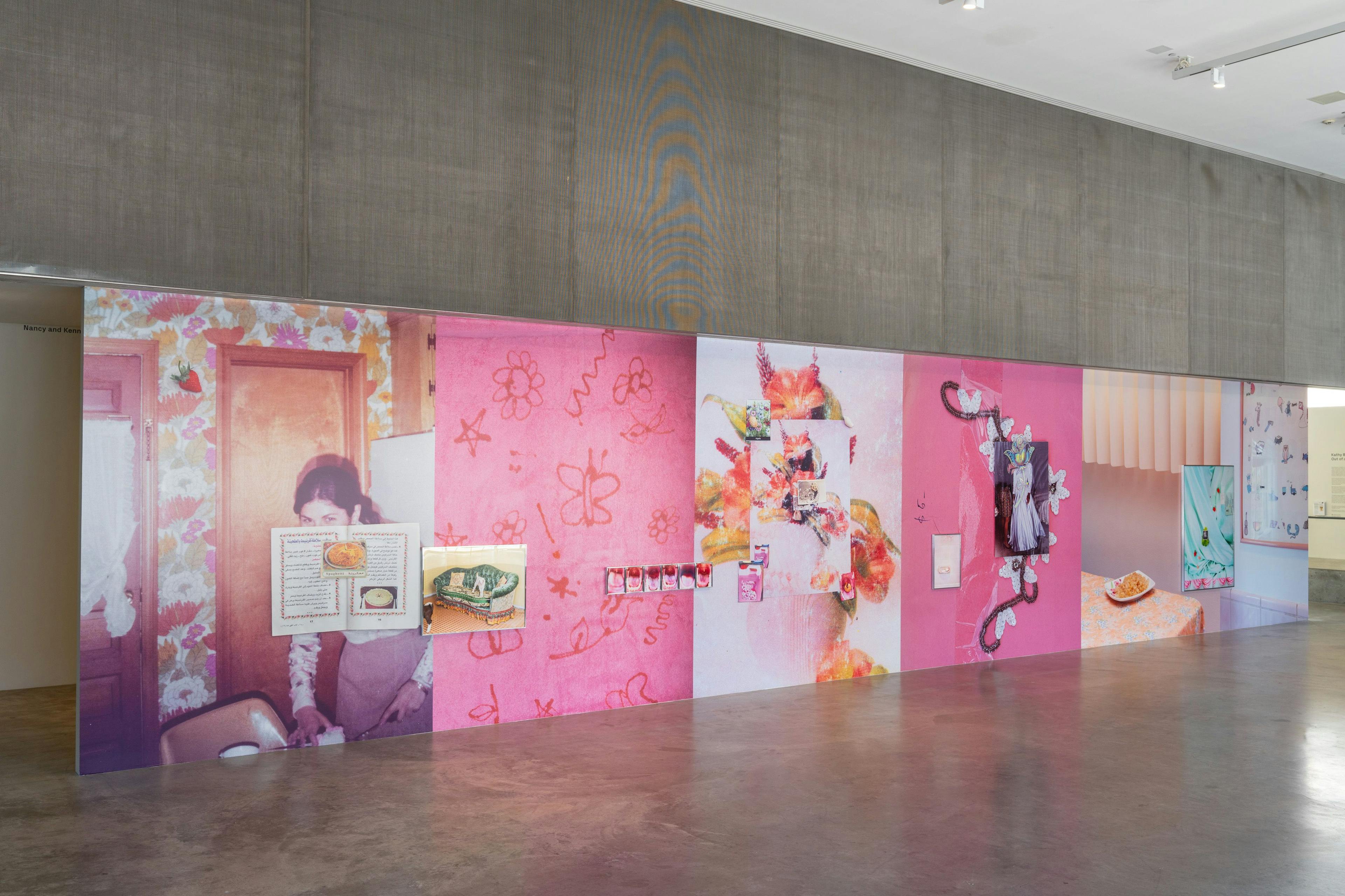 Installation view of “Everywhere there is splendor” at the Contemporary Art Museum, St, Louis, MO, 2021
