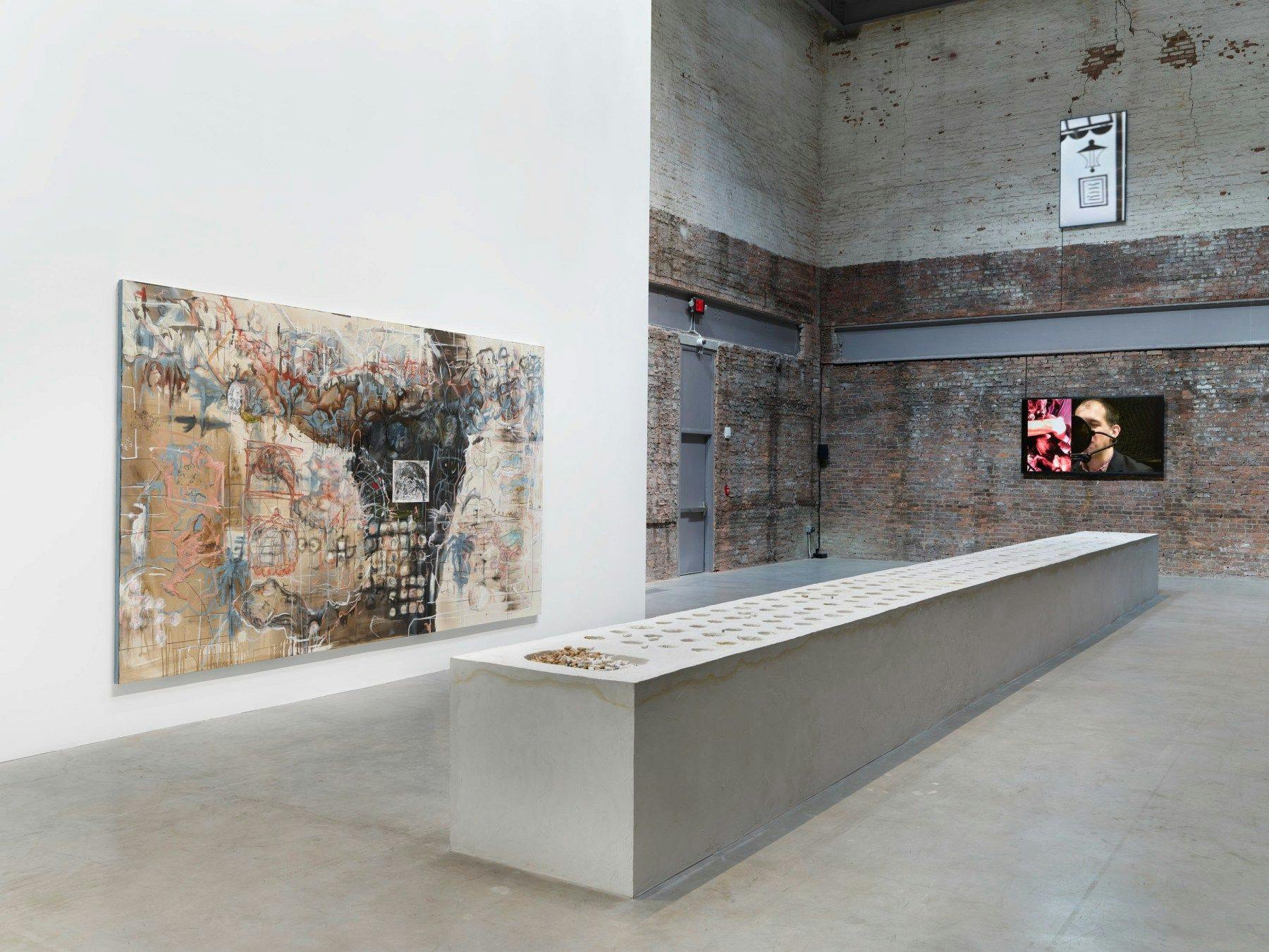 Installation view of “House” at Gavin Brown Enterprise, New York, NY, 2020